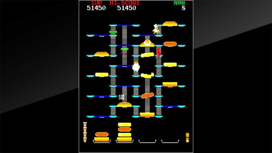 Скриншот 4 из Arcade Archives: Burger Time