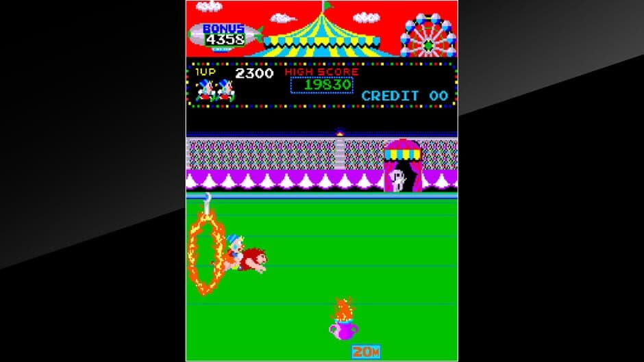 Скриншот 1 из Arcade Archives: Circus Charlie