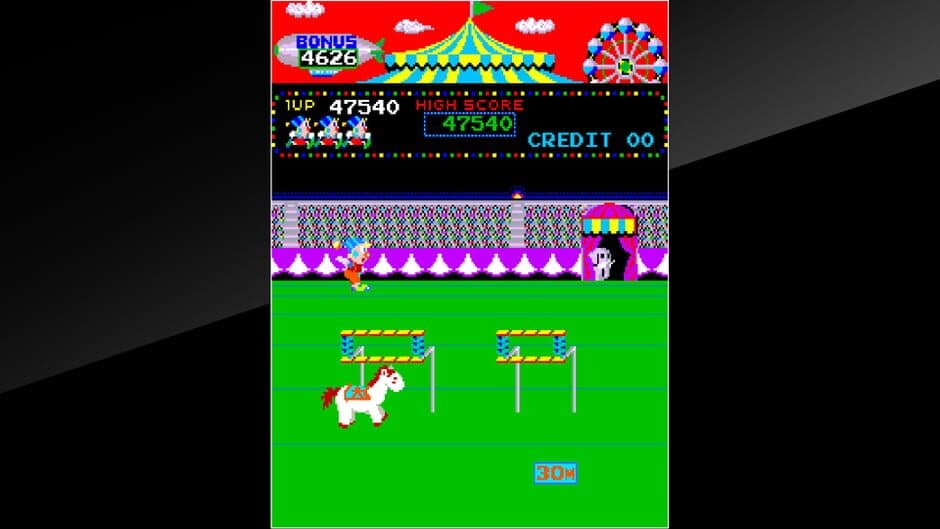 Скриншот 3 из Arcade Archives: Circus Charlie