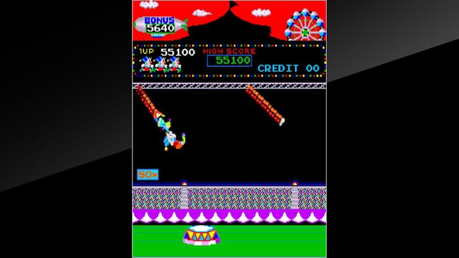 Скриншот 4 из Arcade Archives: Circus Charlie