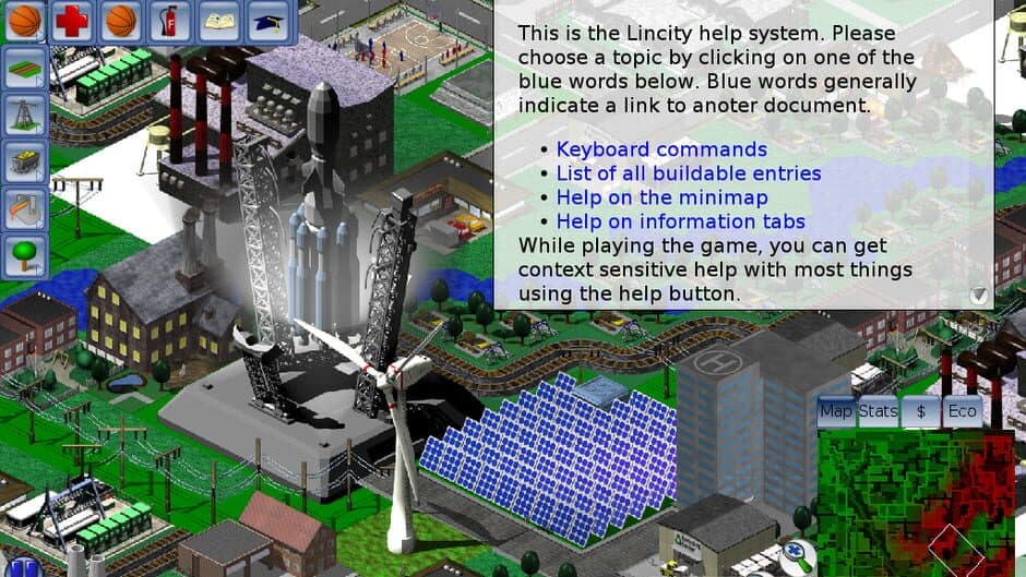 Скриншот 1 из LinCity-NG