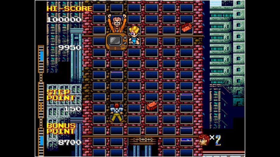 Скриншот 1 из Arcade Archives: Crazy Climber 2