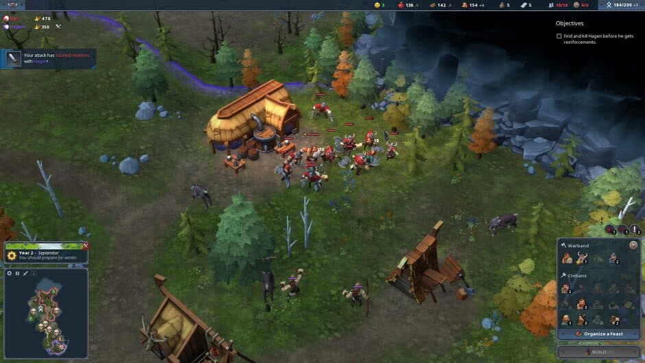 Скриншот 5 из Northgard: The Viking Age Edition