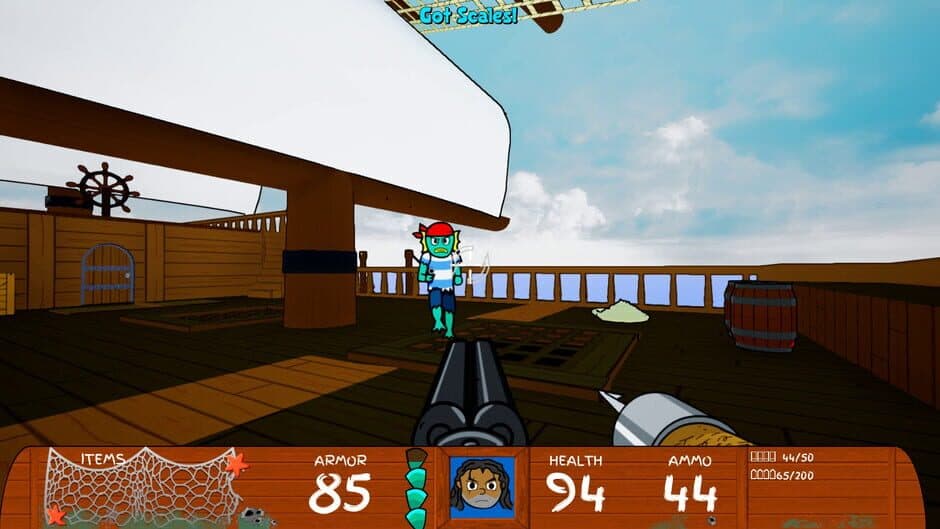 Скриншот 1 из Fish Person Shooter
