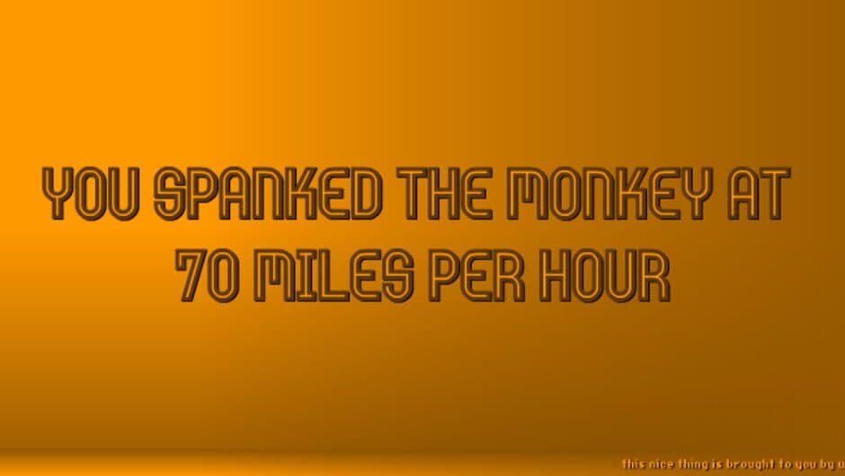 Скриншот 1 из Spank the Monkey
