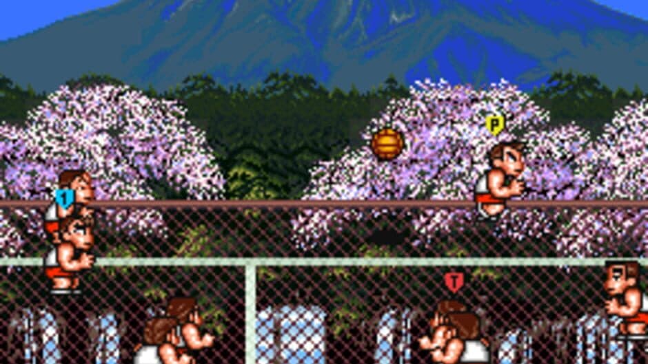 Скриншот 10 из Kunio's Dodgeball Time, C'mon Guys!