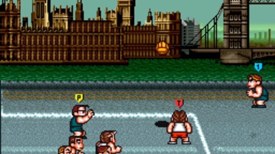 Скриншот 8 из Kunio's Dodgeball Time, C'mon Guys!