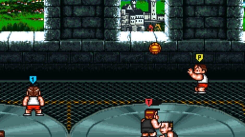 Скриншот 6 из Kunio's Dodgeball Time, C'mon Guys!