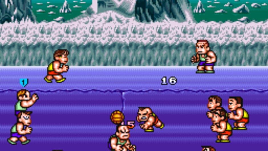 Скриншот 4 из Kunio's Dodgeball Time, C'mon Guys!
