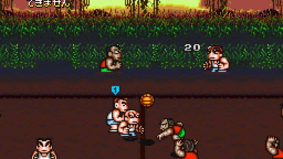 Скриншот 1 из Kunio's Dodgeball Time, C'mon Guys!