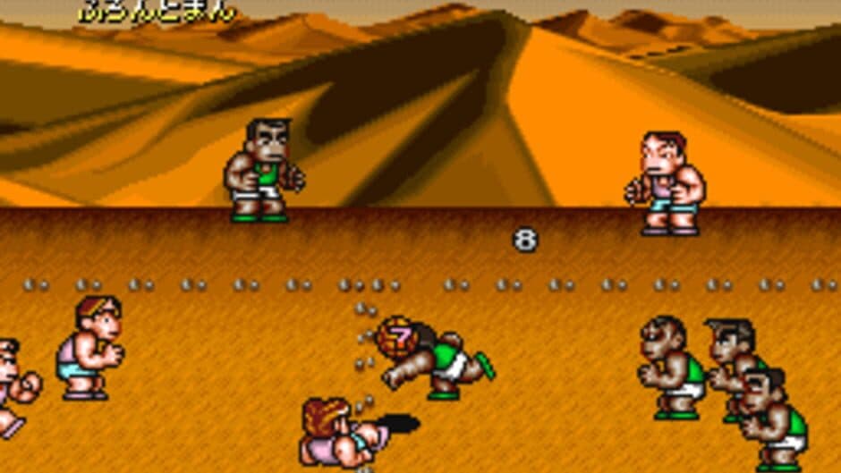 Скриншот 12 из Kunio's Dodgeball Time, C'mon Guys!