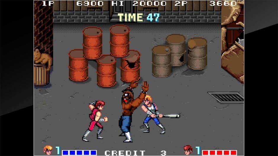 Скриншот 1 из Arcade Archives: Double Dragon