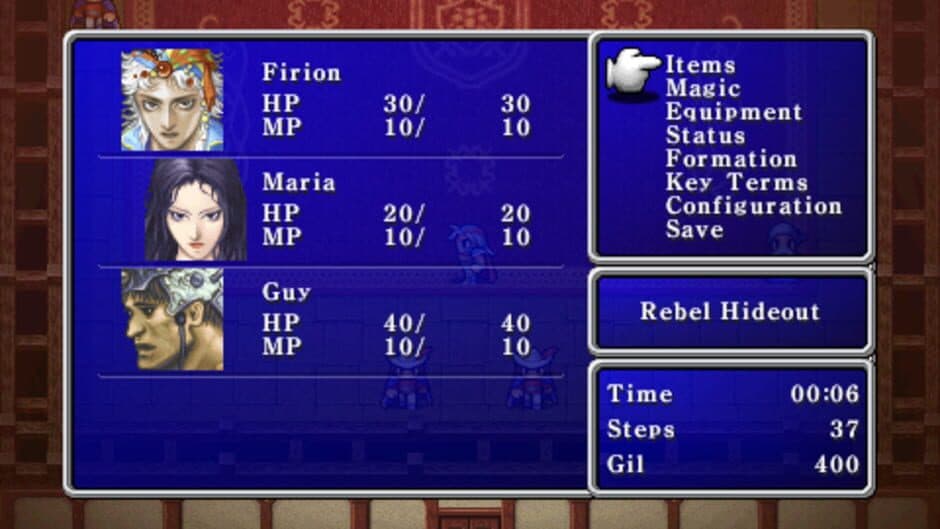 Скриншот 2 из Final Fantasy II: 20th Anniversary Edition