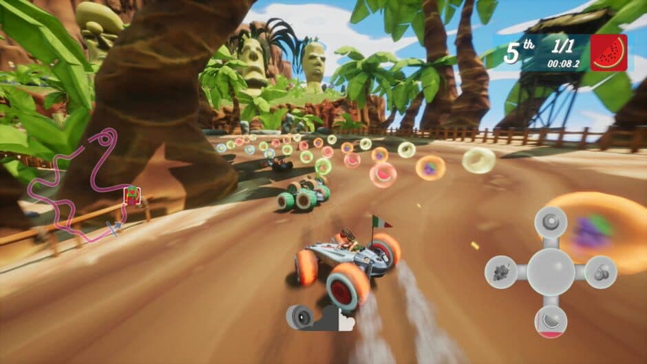 Скриншот 8 из All-Star Fruit Racing