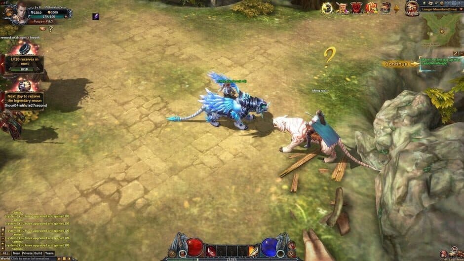 Скриншот 2 из Dragonlord Chronicles MMO