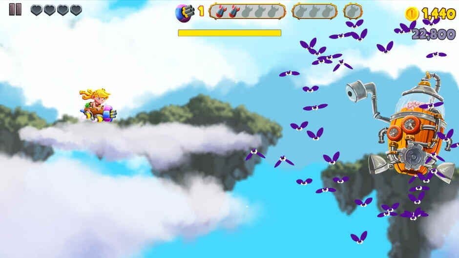 Скриншот 4 из Skyland Rush: Air Raid Attack