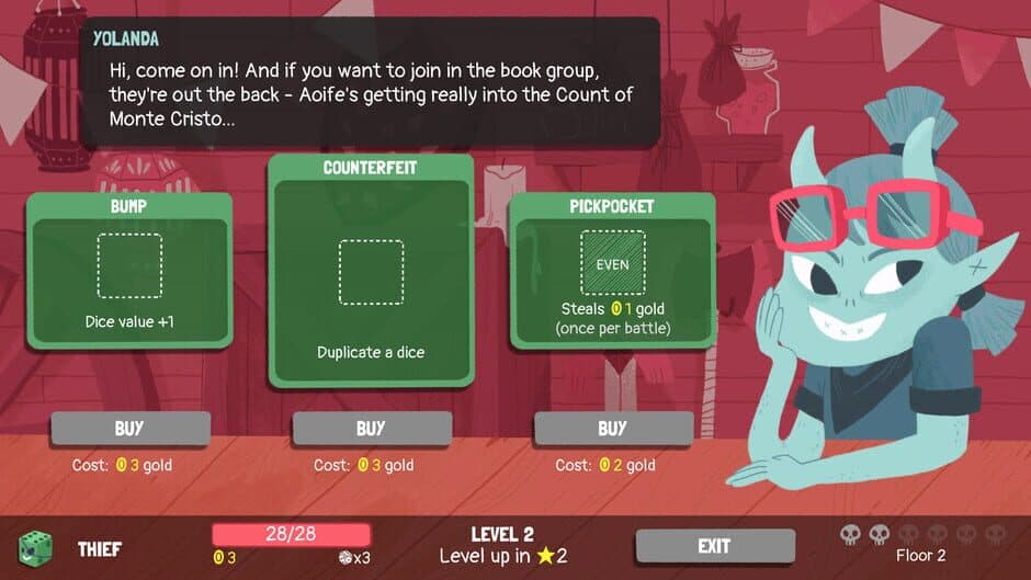 Скриншот 3 из Dicey Dungeons