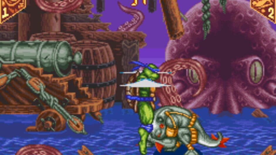 Скриншот 6 из Teenage Mutant Ninja Turtles: Tournament Fighters