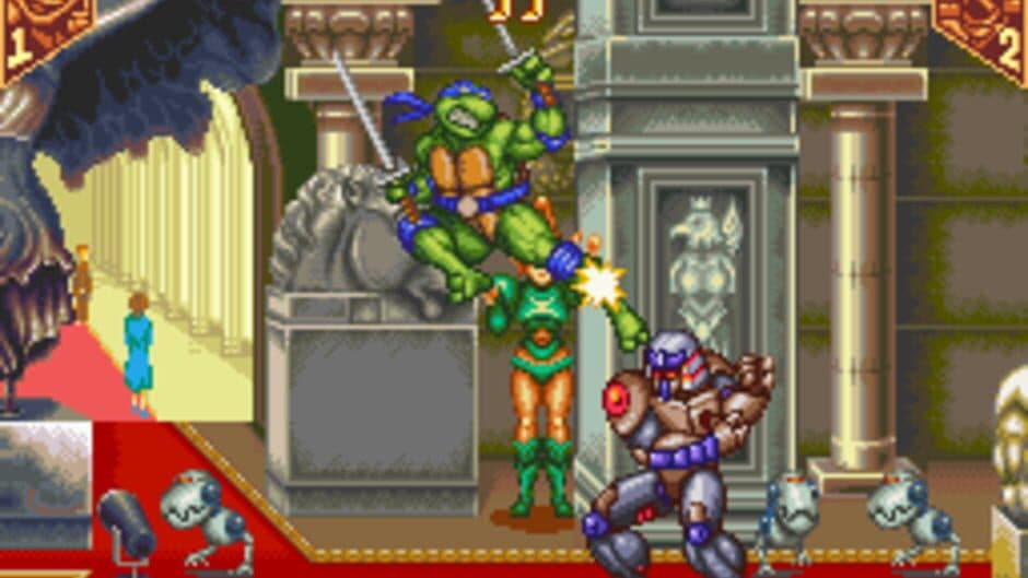 Скриншот 7 из Teenage Mutant Ninja Turtles: Tournament Fighters