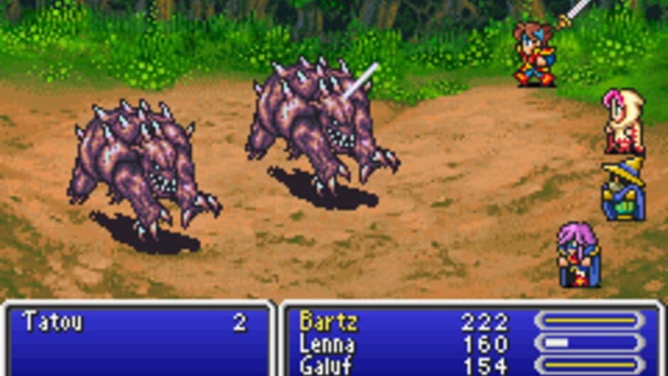 Скриншот 1 из Final Fantasy V Advance