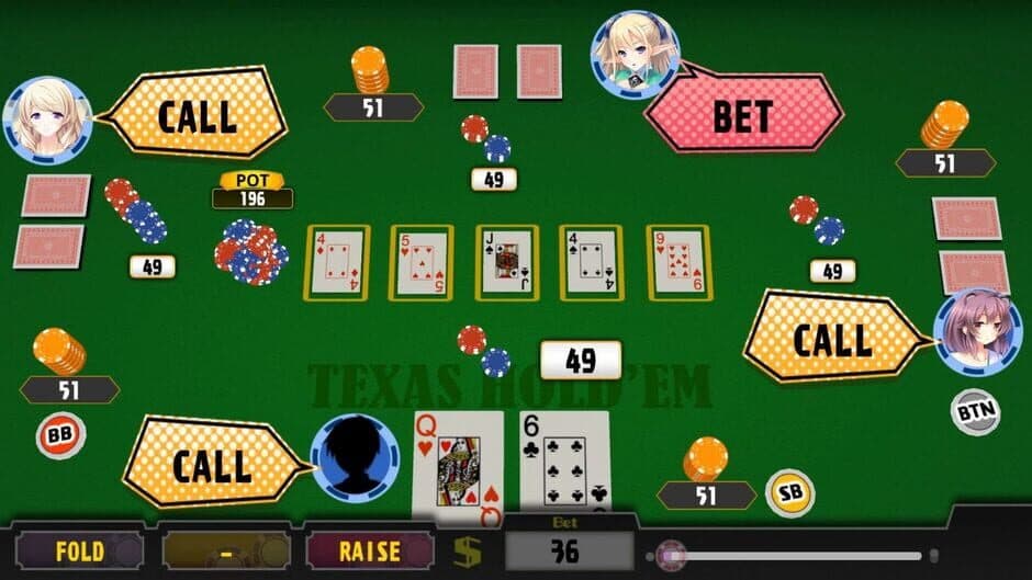 Скриншот 3 из Poker Pretty Girls Battle: Fantasy World Edition