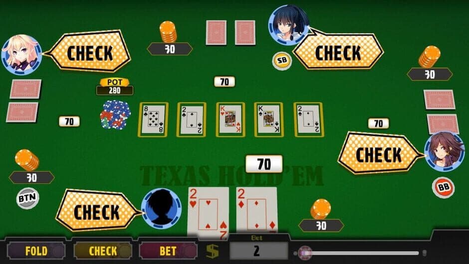 Скриншот 4 из Poker Pretty Girls Battle: Fantasy World Edition