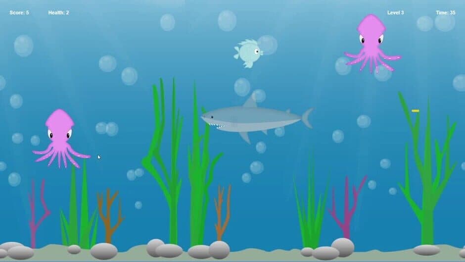 Скриншот 5 из Blue Fish and Underwater Worlds
