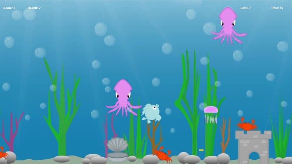 Скриншот 2 из Blue Fish and Underwater Worlds