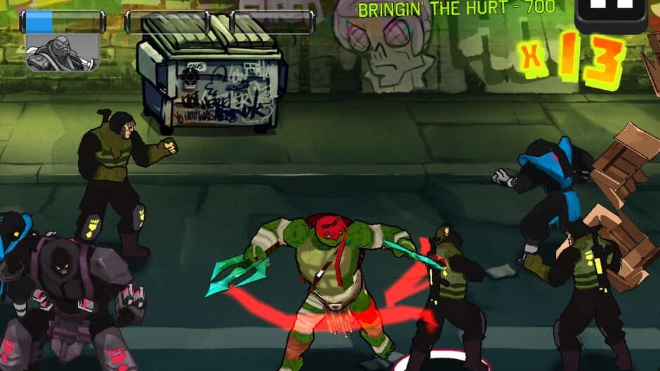 Скриншот 2 из Teenage Mutant Ninja Turtles: Brothers Unite