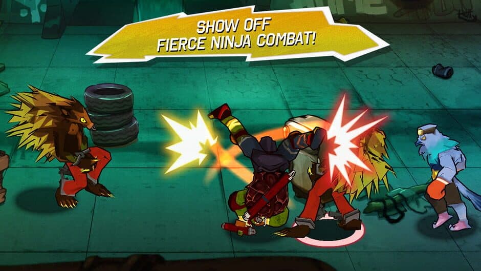 Скриншот 3 из Teenage Mutant Ninja Turtles: Brothers Unite