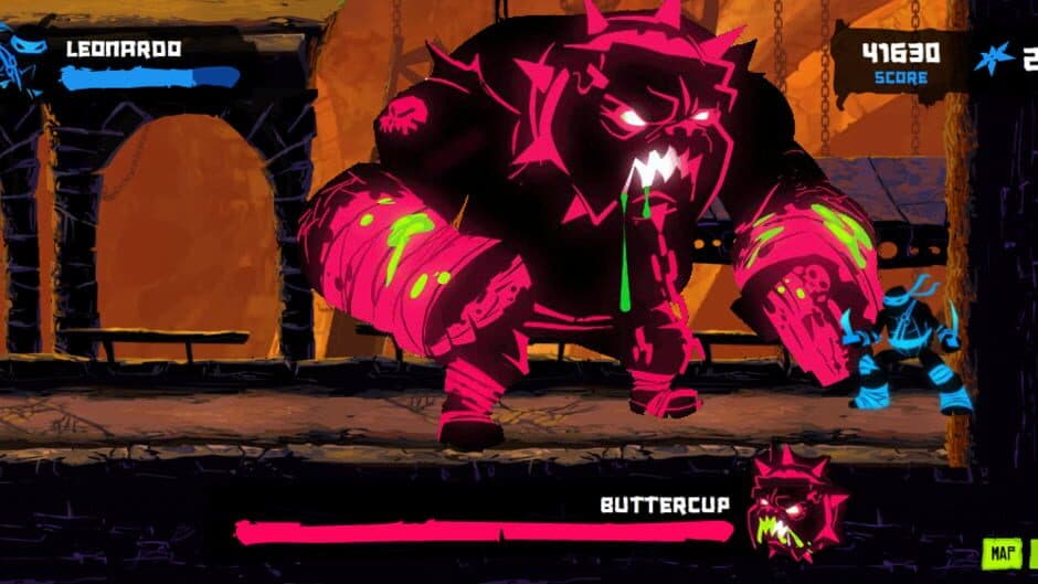 Скриншот 2 из Teenage Mutant Ninja Turtles: Dark Horizons