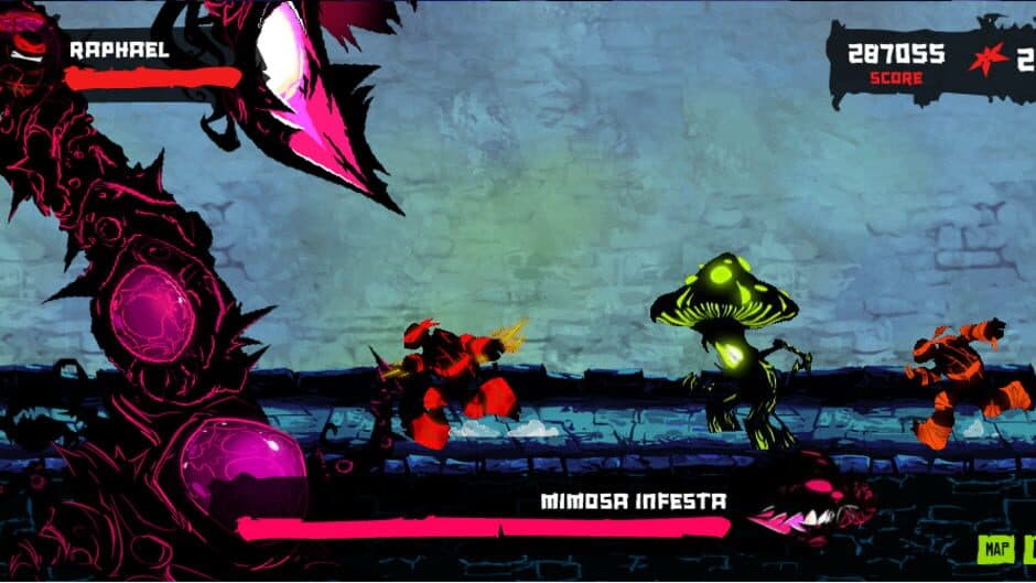 Скриншот 6 из Teenage Mutant Ninja Turtles: Dark Horizons