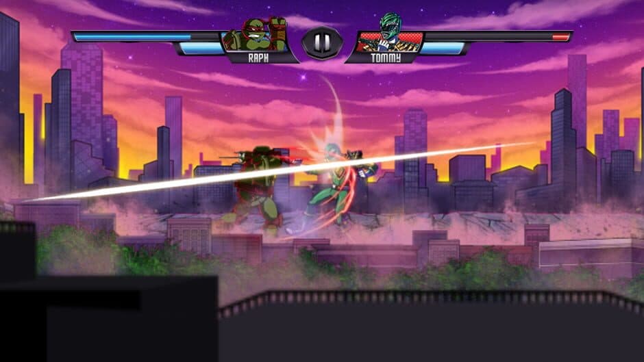 Скриншот 7 из Teenage Mutant Ninja Turtles VS Power Rangers: Ultimate Hero Clash!