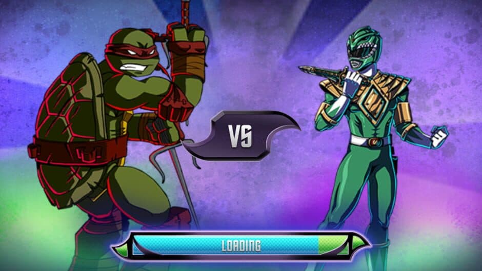Скриншот 8 из Teenage Mutant Ninja Turtles VS Power Rangers: Ultimate Hero Clash!