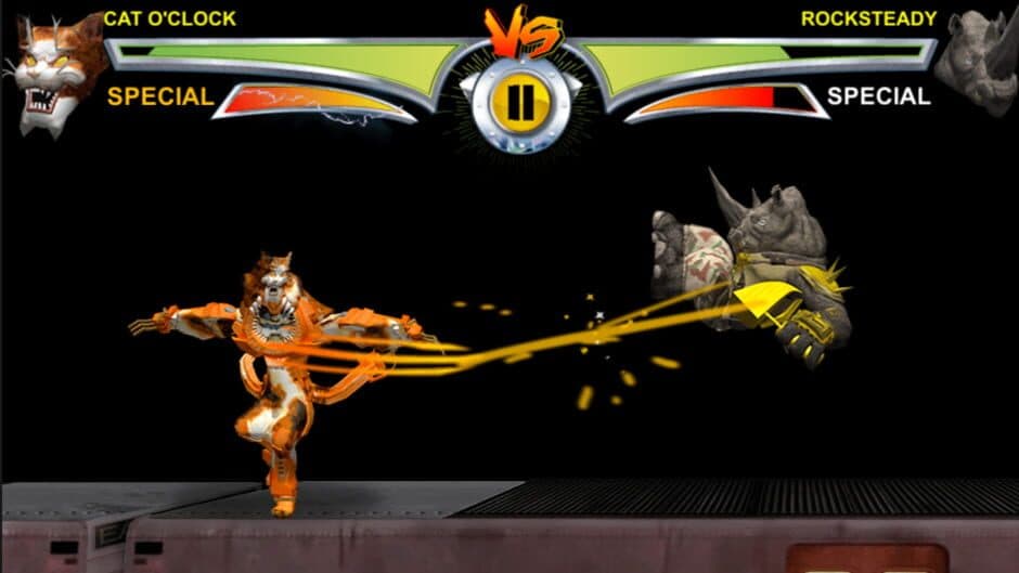 Скриншот 2 из Power Rangers vs Teenage Mutant Ninja Turtles: Ultimate Hero Clash 2