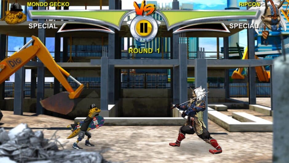Скриншот 4 из Power Rangers vs Teenage Mutant Ninja Turtles: Ultimate Hero Clash 2