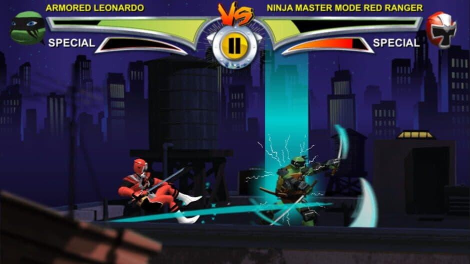 Скриншот 7 из Power Rangers vs Teenage Mutant Ninja Turtles: Ultimate Hero Clash 2