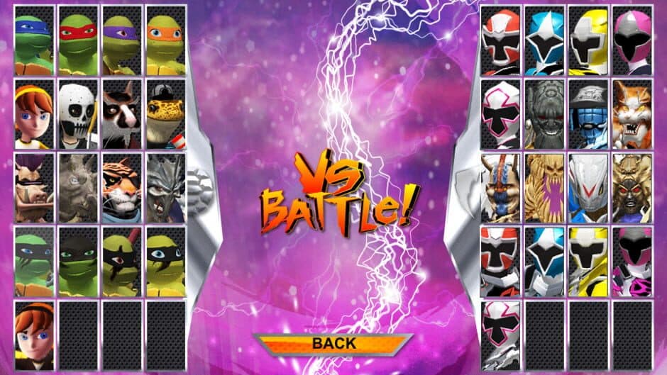 Скриншот 11 из Power Rangers vs Teenage Mutant Ninja Turtles: Ultimate Hero Clash 2