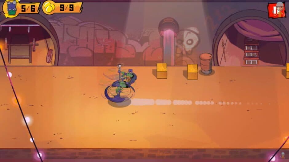 Скриншот 2 из Rise of the Teenage Mutant Ninja Turtles: Bumper Bros