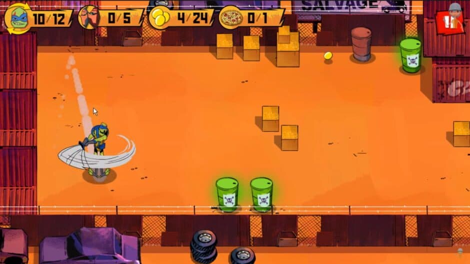 Скриншот 4 из Rise of the Teenage Mutant Ninja Turtles: Bumper Bros