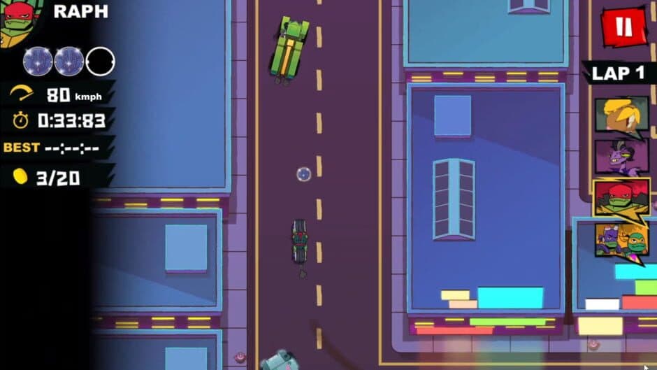 Скриншот 1 из Rise of the Teenage Mutant Ninja Turtles: Road Riot