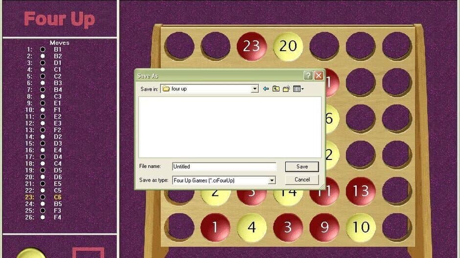 Скриншот 1 из Four Up!