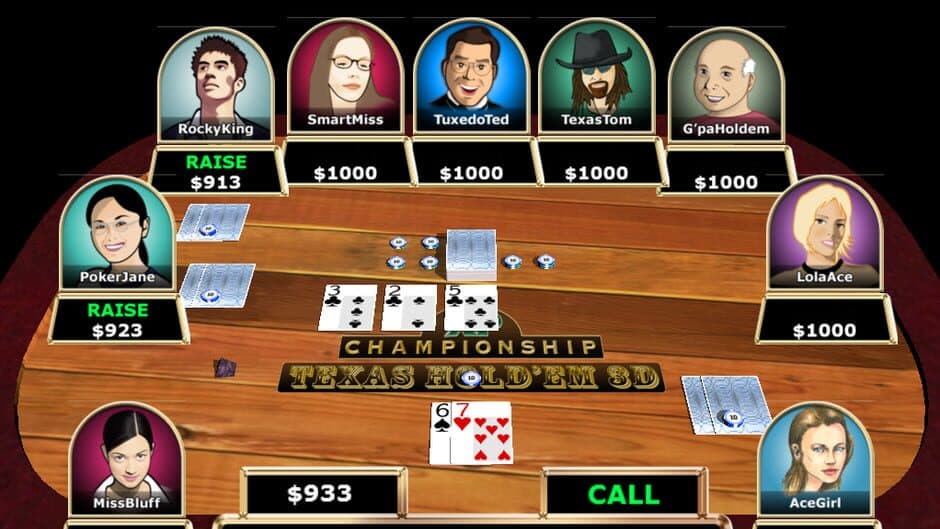 Скриншот 2 из Texas Hold'em 3D