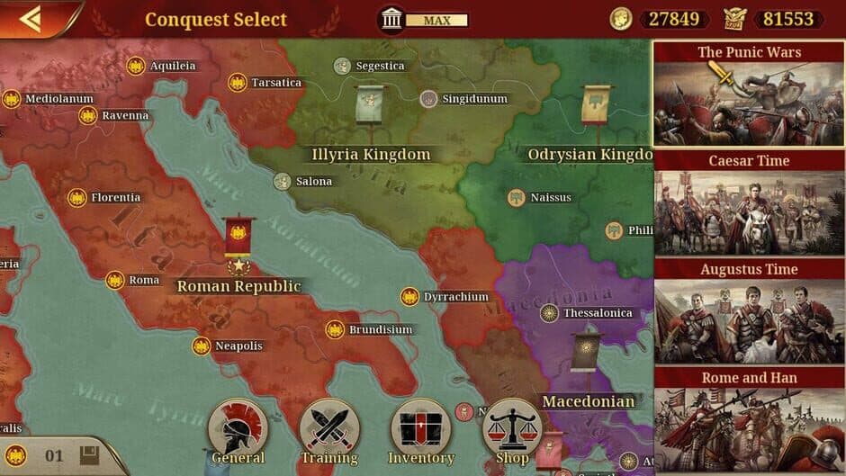 Скриншот 2 из Great Conqueror: Rome