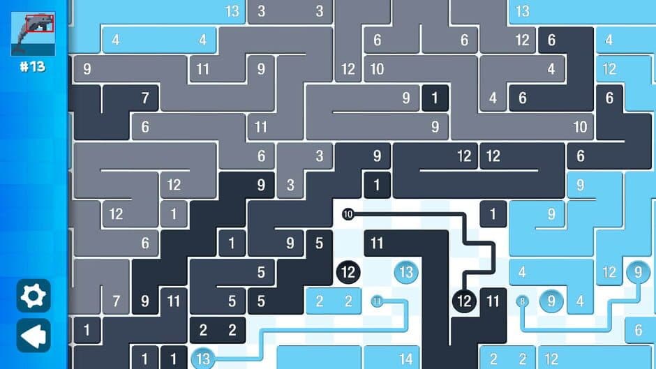 Скриншот 4 из Piczle Lines DX 500 More Puzzles!
