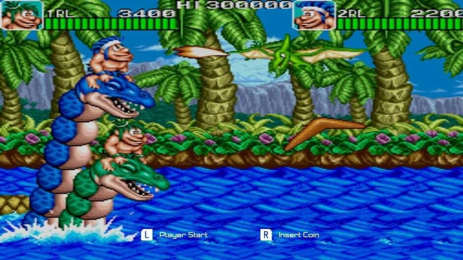 Скриншот 1 из Johnny Turbo's Arcade: Joe and Mac Caveman Ninja