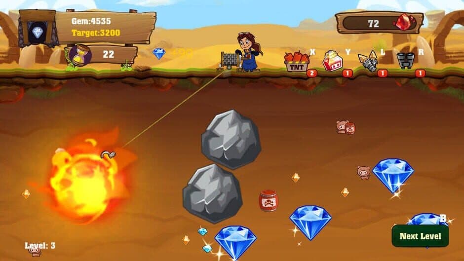 Скриншот 1 из Gem Miner