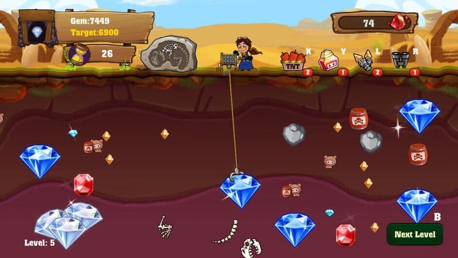 Скриншот 2 из Gem Miner