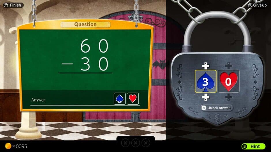 Скриншот 1 из Calculation Castle: Greco's Ghostly Challenge "Subtraction"