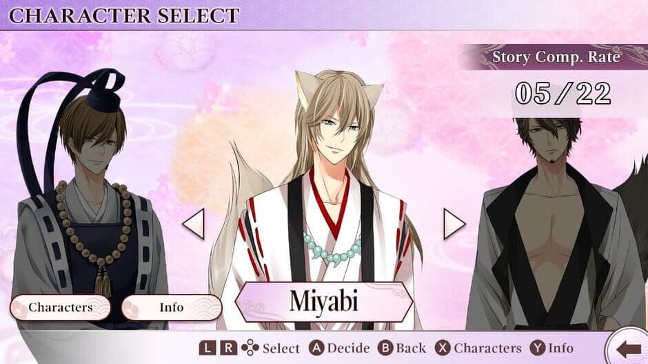 Скриншот 5 из Enchanted in the Moonlight: Miyabi, Kyoga & Samon